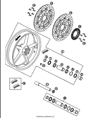 Front Wheel Schematic