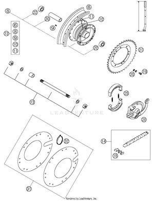 Rear Wheel Schematic