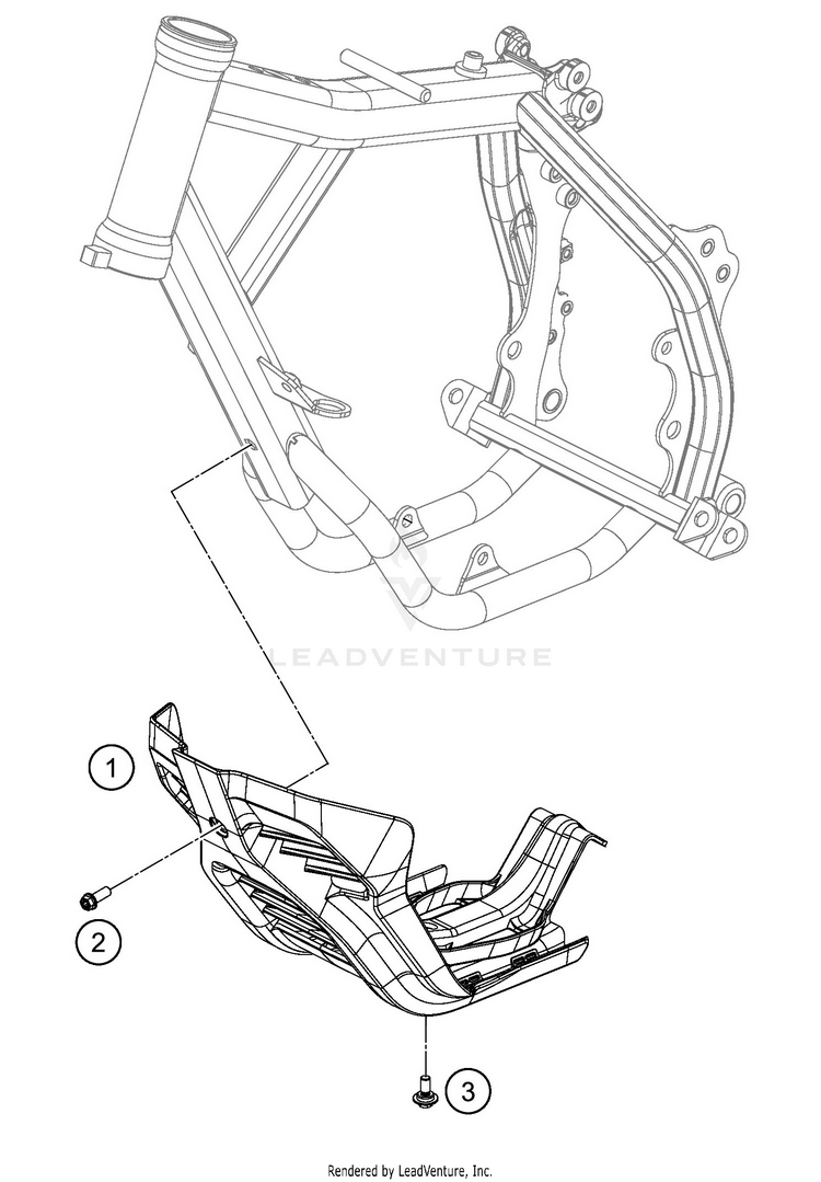 Engine Guard SX-E 5 CHASSIS - 2020 Schematic
