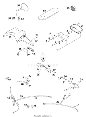 Homologated Parts Schematic