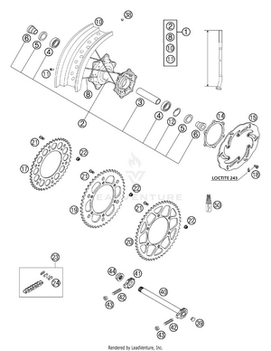 Rear Wheel Schematic