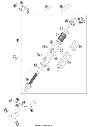 Exhaust System Schematic