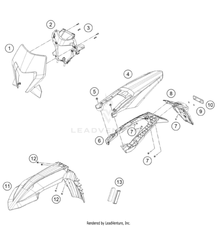Mask, Fenders Schematic