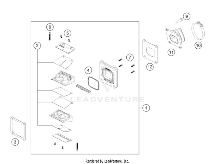 Reed Valve Case Schematic
