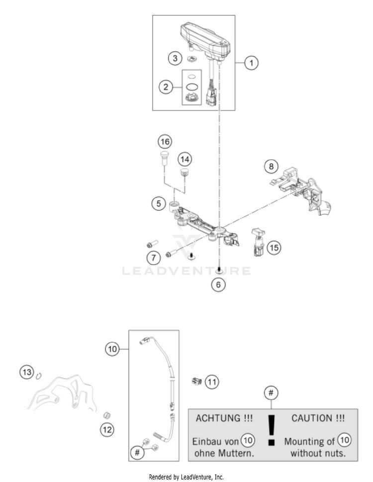 Instrumente / Schlosssystem 300 XC-W FACTORY EDITION CHASSIS - 2025 Schematic