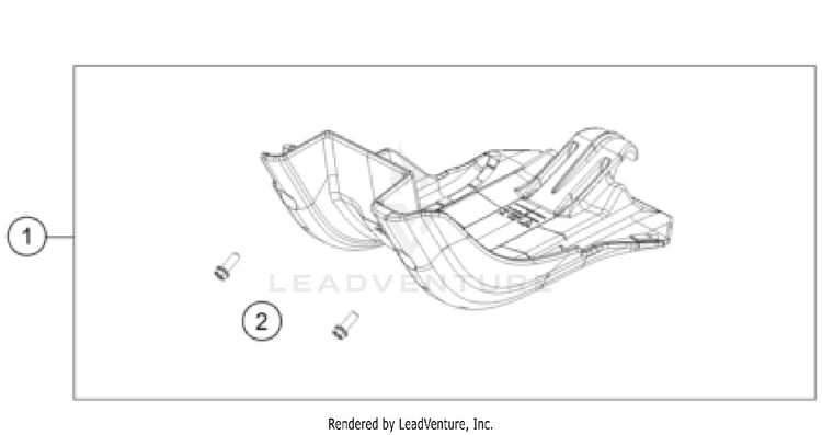 Engine Guard 150 XC-W TPI US CHASSIS - 2022 Schematic