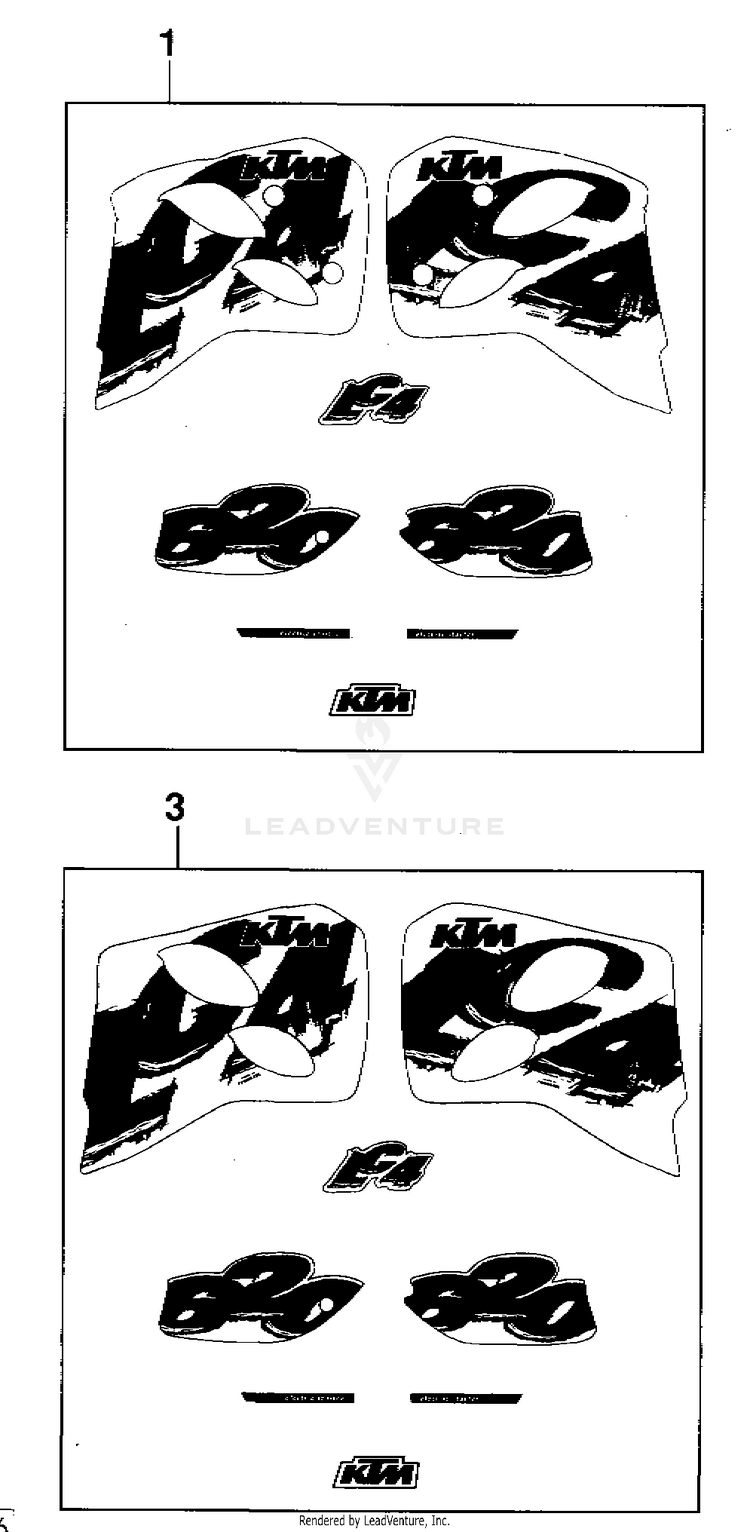 Decals 620 RXC-E Chassis - 1997 Schematic