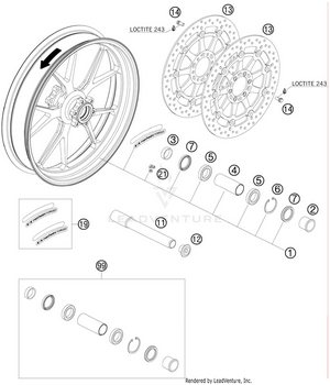 Front Wheel Schematic