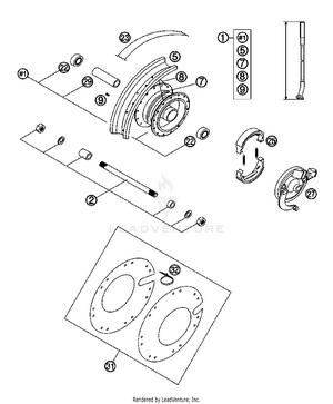 Front Wheel Schematic