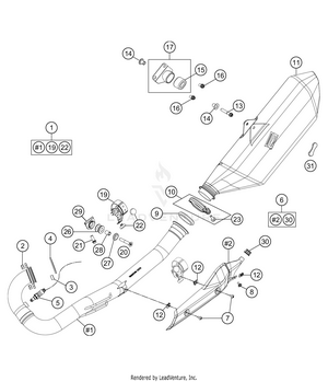 Exhaust System Schematic