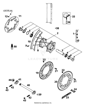 Rear Wheel Schematic
