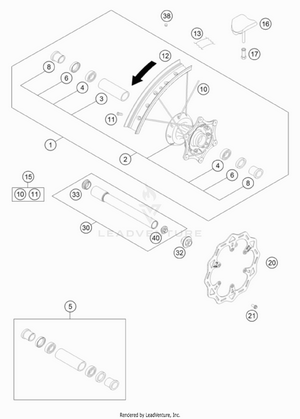 Front Wheel Schematic