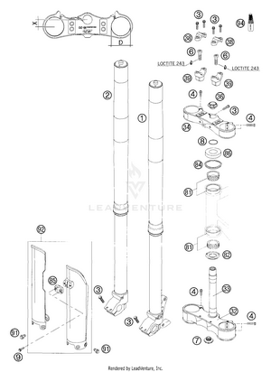 Front Fork Wp Usd 48 Schematic