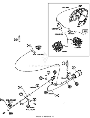 Evaporate Canister Schematic