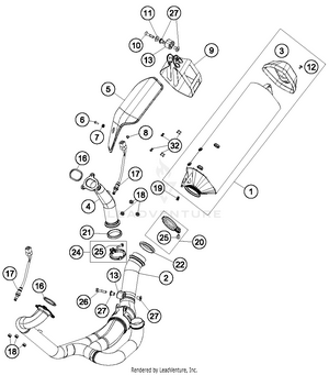 Exhaust System Schematic