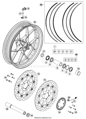 Front Wheel Schematic