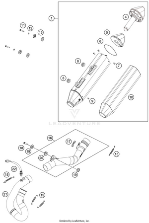 Exhaust System Schematic