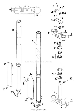 Front Fork Wp Schematic