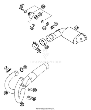 Pipes, Pre Silencer Schematic