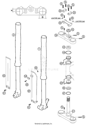 Front Fork Marzocchi Usd 35 Schematic