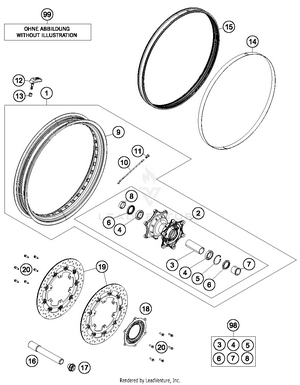 Front Wheel Schematic