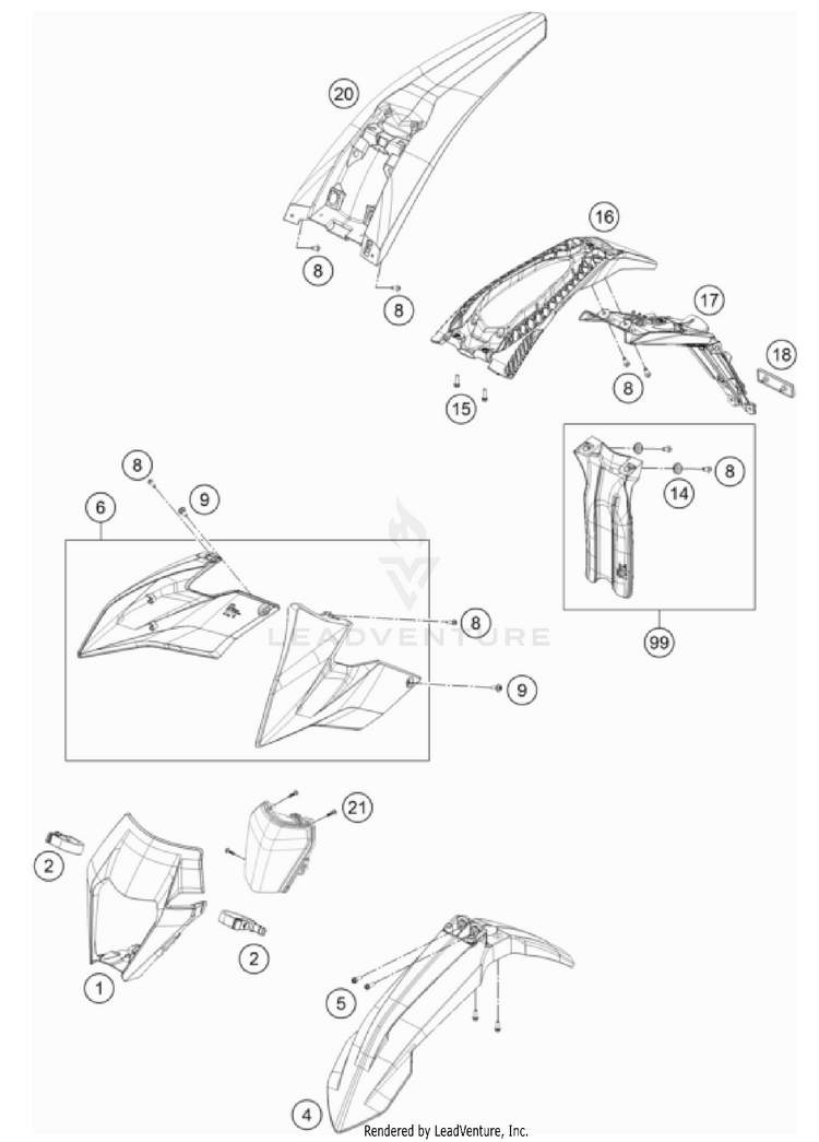 Mask, Fenders FREERIDE E-XC CHASSIS - 2023 Schematic