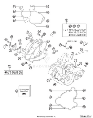 Engine Case Schematic