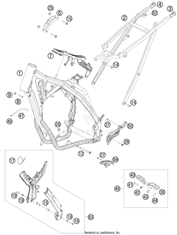 Frame 300 XC Chassis - 2011 Schematic