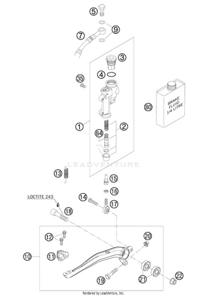 Rear Brake Control Schematic