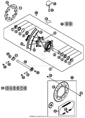Rear Wheel Schematic