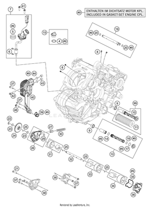 Lubricating System Schematic