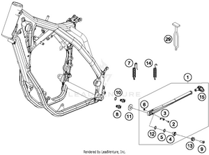 Side / Center Stand Schematic