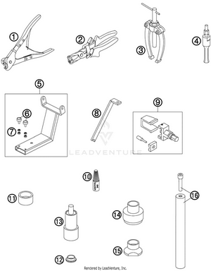 Special Tools Schematic