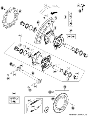 Rear Wheel Schematic