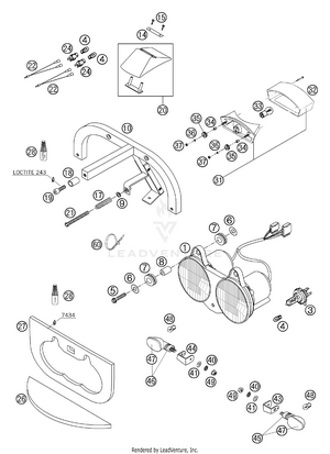 Head Light, Lights Schematic