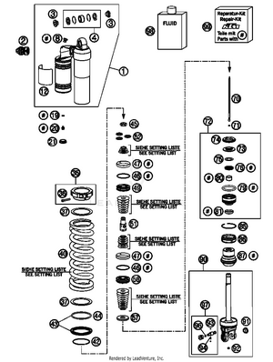 Monoshock Disassembled Schematic