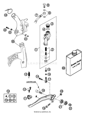 Rear Brake Control Schematic