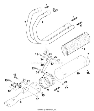 Pipes, Silencer Schematic