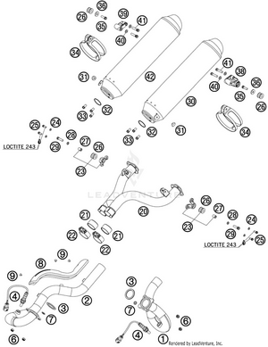 Exhaust System Schematic