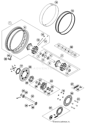 Rear Wheel Schematic