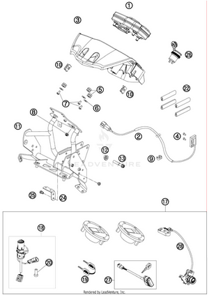 Instruments / Lock System Schematic