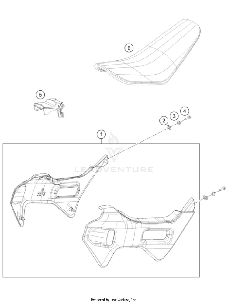 Tank, Seat Schematic