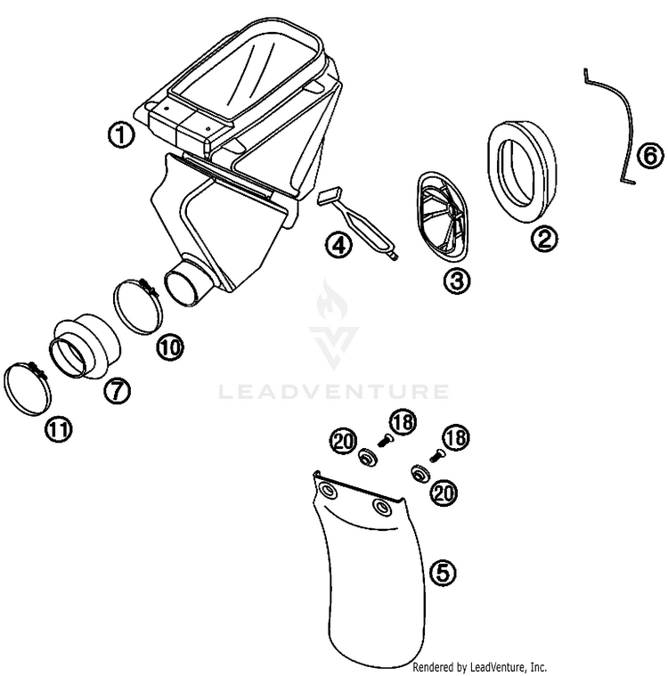 Air Filter Box Schematic