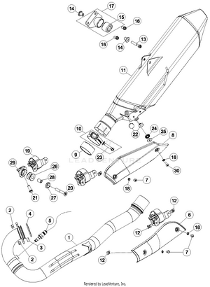 Exhaust System Schematic