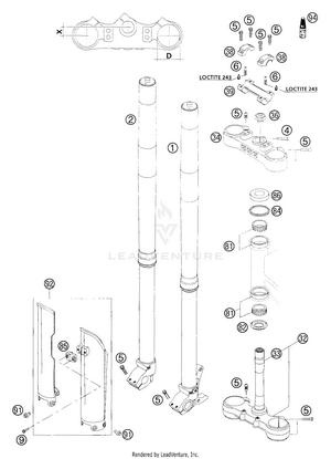 Front Fork Wp Usd 48 Schematic