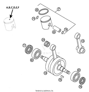 Crankshaft, Piston Schematic