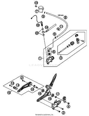 Rear Brake Control Schematic