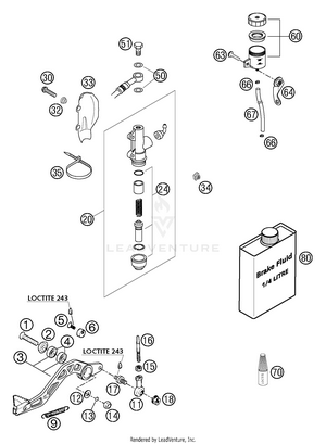 Rear Brake Control Schematic