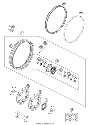 Front Wheel Schematic
