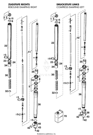 Fork Legs Schematic